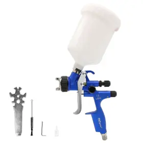 Pntgreen 734906904598 Hvlp Spray Gun Air With 1.3mm Nozzle And 600ml Capa