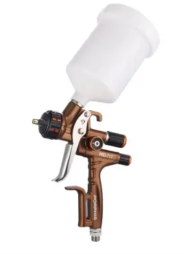Prd-717-1.3-br Porphis Paint Spray Gun Prd-717 Vs Type With Split Nozzle 1.3mm Refinishing