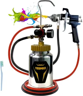 Pot Paint Tank 313053624650 Pressure Spray Gun 2l Sprayer For House Painting 2mm Nozzle Primer