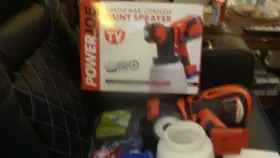 24v-ps1 Powerjoe 24vps1 Power Joe 24volt Max Cordless Paint Sprayer As Is Read Description