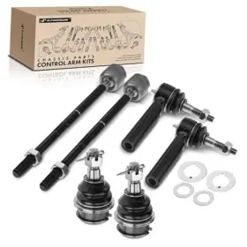 Premiumpartswhosale Apca1307 6pcs Front Suspension Kit Lower Ball Joint Inner Outer Tie Rod End