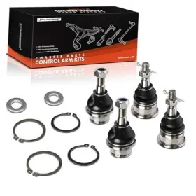 Apca8420 Premiumpartswhosale Set Of 4 Front Upper And Lower Ball Joint Kit Compatible With Ram 1500 2011