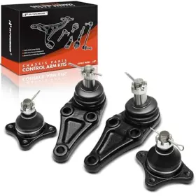 Apca8425 Premiumpartswhosale Set Of 4 Front Upper And Lower Ball Joints Kit Compatible With Mitsubishi