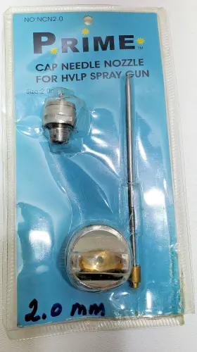 Ncn2.0 Prime 2.0 Mm Tip Size Cap Needle Nozzle Kit For Hvlp Air Spray Gun Paint Sprayer
