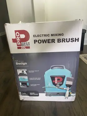 3wbd-20 Pro Power Brush 20l Handheld Sprayer Backpack Self Mixing Waist Support