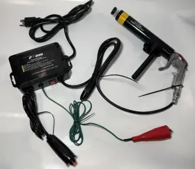 Pt-200 Ptool Hotcoat Dual Voltage Metal Powder Coating Gun 15kv 25kv
