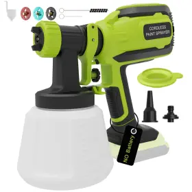 Dl05-g Pulendy Cordless Paint Sprayer For Dewalt 20v Battery Portable Wireless Spray