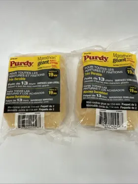 144624063 Purdy 4x Rolls New Genuine 1/2 Inch Nap Cover Mini-rollers