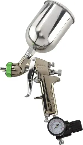 31214a Ridgerock Tools Inc. Neiko Air Spray Paint Gun Hvlp With Gravity Feed 1.5 Mm Nozzle 600 Cc