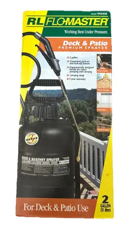1992d Rl Flomaster 2 Gallons Multi Purpose Wood And Masonry Pump Sprayer New 1992d Rl Flomaster 2 Gallons Multi Purpose Wood And Masonry Pump Sprayer New
