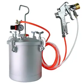 Bl082-10u Roiketu 10l Air Paint Pressure Pot Tank Sprayer For House Painting 70psi Max Wi