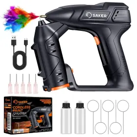 Sk-sg04b Saker Electric Paint Sprayer Gun For Car Scratch Repair Cordless Airbru