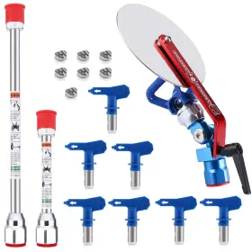Tm-0021 Sansanya 11pcs Spray Guide Accessory Tool Airless Reversible Tip Nozzles