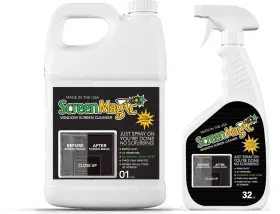 Screen Magic Sm32tcp Sm1gr Refill Sm32t Trigger Sprayer Combo 80 Fl Oz Pack Of 2