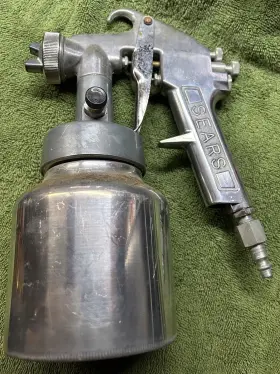 106.157120-022 Sears Vintage Paint Sprayer Air Gun Model