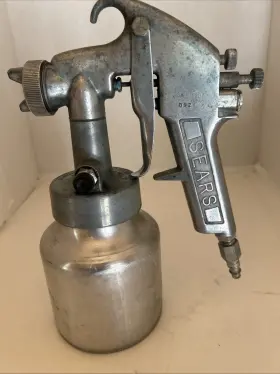 106.157120-092 Sears Vintage Spray Gun Air Paint Sprayer