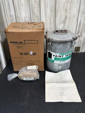 106.161050 Sears Craftsman Heavy-duty 3 Gallon Paint Tank And Hardware New