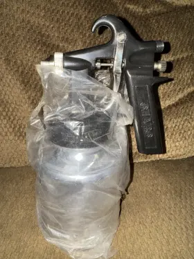 9.15520 Sears Nos New Craftsman Air Paint Spray Gun Sprayer Light Duty 1 Quart