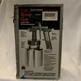 915581 Sears Vintage Craftsman Pneumatic Light Duty General Purpose Paint Sprayer