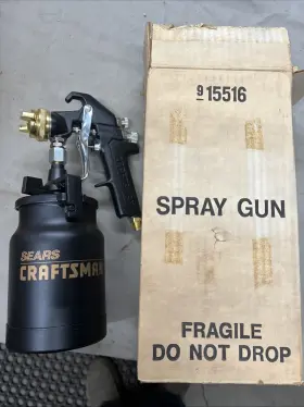 919-15516 Sears Vintage Nos Craftsman Pneumatic Spray Gun Model