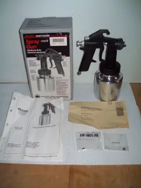 9-15513 Sears Ctaftsman Vintage Craftsman Medium Duty General Purpose Paint Spray Gun Guc