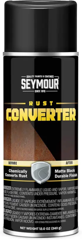Seymour 6597 Paint Model Number # 16-45 Rust Converter Black Colored