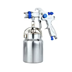 Gaoa10-hvlp Shiningeyes Professional Hvlp Gravity Spray Gun 1.7mm Nozzle 1/4 Inch Npt 1000cc Cu... Fast Ship