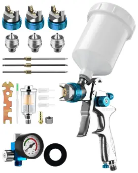 H887p Sicopro Hvlp Paint Sprayer Gun Air For House Painting Cars