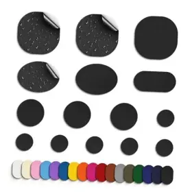 Skystuff L8916 Self-adhesive Nylon Patches Tent Repair Kit Outdoor Three Sizes Pre-cut-black