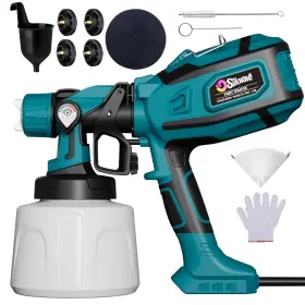 Cn7000 Slikwave Paint Sprayer 850w Hvlp Spray Gun With 1400ml Detachable Container Electric