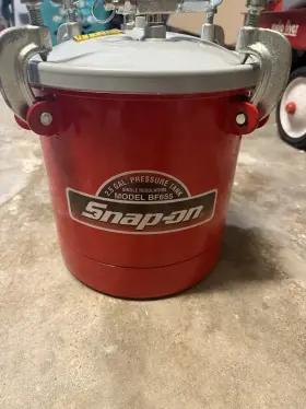 Bf655 Snap-on 2 1/2 Gallon Pressure Pot Stainless Steel Paint Sprayer
