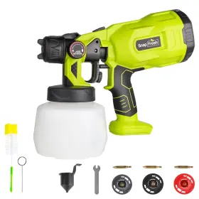 Snapfresh 971494042217 Cordless Paint Sprayer Power And Hvlp Gun Electric