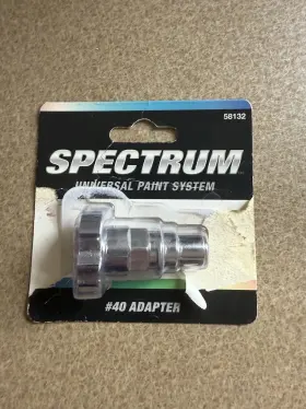 58132 Spectrum P/n 58132. Universal Paint System #40 Adapter