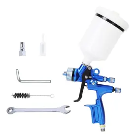 Spray Master 635405871704 Hvlp Air Gun With 1.3mm Nozzle 600 Ml Capacity Cup Automotive Paint