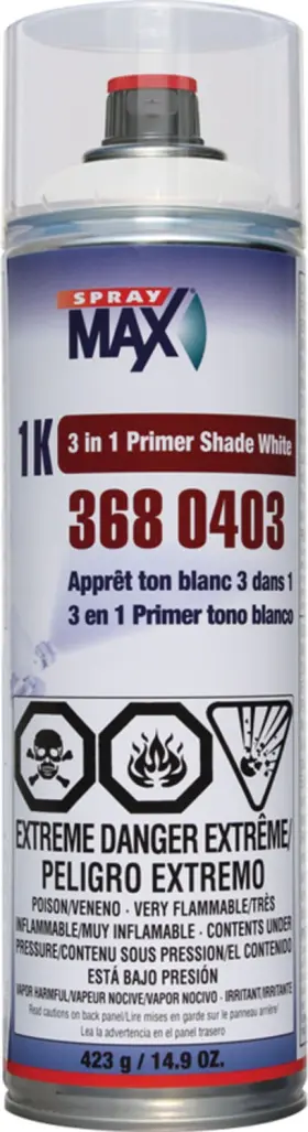 Spm-3680403 Spraymax 3680403 Can 1k 3 In 1 Primer White 5 Count