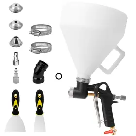 Srqlntt Srq014 Texture Drywall Sprayer With 1.5 Gallon Hopper Includes 3 Nozzles 4.0/6.0/8