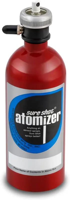B8000pl Sure Shot 1-quart Non-aerosol Aluminum Sprayer With Adjustable Nozzle - Pressurized
