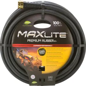 Celsgc58100 Swan Elsgc58100 Products Element Maxlite Rubber Water Hose 100ft X 5/8 Black
