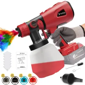Tairda 766157041135 Paint Sprayer For Milwaukee M18 18v Battery No Cordless Airl