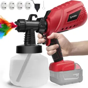 Tairda 766157041173 Cordless Paint Sprayer For Milwaukee M18 18v Batteryno Battery Electri