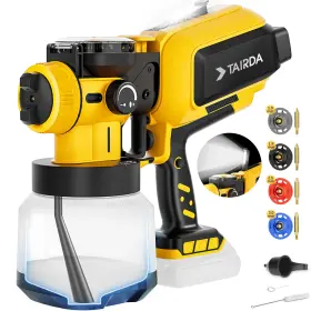 Tairda 797999905286 Automatic Paint Sprayer Compatible For Dewalt 20v Battery No Cordle