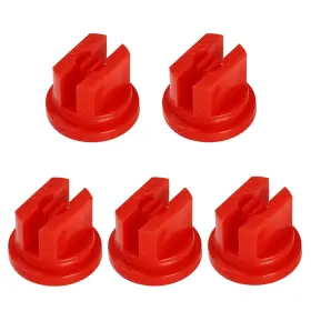 Tayffency Ua301204f0001-0002 10 Pcs Flat Fan Spray Tip 110 Degree Plastic Nozzle For Red