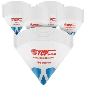 Tcp Global 840234535387 500 Pack Of Paint Strainers With Fine 190 Micron Filter Tips - Pre