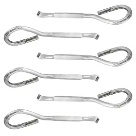 Tcp Global 848849079852 Metal Paint Can Bucket Bottle Lid Opener Tool Sturdy Stainless Design Pack Of 6