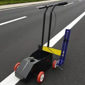 024179 Techtongda Paint Line Striping Machine Playground Pavement Marker Sprayer Manual
