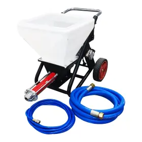 033232 Techtongda 110v Putty Cement Grouting Spraying Machine Mortar Sprayer 12l/min 48l Hopper