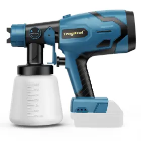 Tengxcel Mtps551l Cordless Paint Sprayer For Makita 18v Battery 600w With Brushl