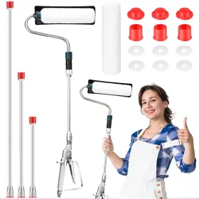 Jyd-threlaco-1182 Threlaco 7 Pcs Airless Paint Sprayer Roller Inner Feed Set For High Pressure S