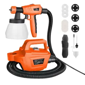 Js-fb17ai-es Tilswall 800w Hvlp Paint Sprayer High Power Electric Spray Gun With 3 Nozzle Sizes