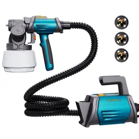 Shark-800 Tilswall Paint Sprayer 800w Hvlp Spray Gun With 1300ml Container Electric